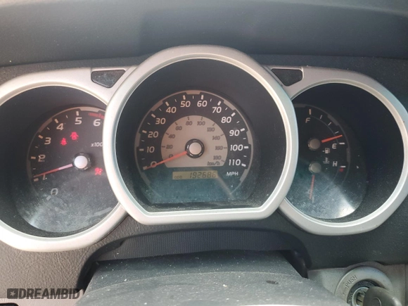 2005 Toyota 4Runner SR5 with VIN JTEZU14R450049182, listed as a Copart auction lot 52213355 with 192,686 mi miles and Salvage Title. Bid and sale history available at carsss.com. Image 9.