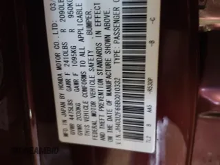 2011 Acura TSX z VIN JH4CU2F66BC010332, wystawiony jako Copart lot #51082685 z przebiegiem 126 867 mil mil oraz Szkoda całkowita • Salvage title. Historia ofert i sprzedaży dostępna na DreamBid. Obrazek 13.