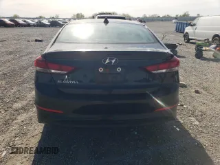 2018 Hyundai Elantra SEL with VIN 5NPD84LF9JH402248, listed as a Copart auction lot 53633005 with 47,578 mi miles and Salvage Title. Bid and sale history available at DreamBid. Image 6.