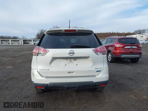 2014 Nissan Rogue SL with VIN 5N1AT2MV6EC853940, listed as a IAAI auction lot 41866987 with 88,192 mi miles. Bid and sale history available at carsss.com. Image 16.