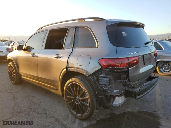 2020 Mercedes-Benz GLB with VIN W1N4M4GB9LW015823, listed as a Copart auction lot 83880504 with 6,297 mi miles and Salvage Title. Bid and sale history available at carsss.com. Image 2.