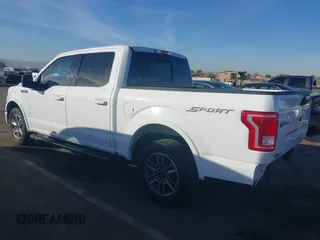 2017 Ford F-150 XL with VIN 1FTEW1CF6HKC96054, listed as a IAAI auction lot 40856897 with 106,387 mi miles. Bid and sale history available at carsss.com. Image 3.