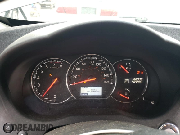 2013 Nissan Maxima S with VIN 1N4AA5AP3DC845834, listed as a Copart auction lot 55422865 with 106,938 mi miles and Salvage Title. Bid and sale history available at DreamBid. Image 9.
