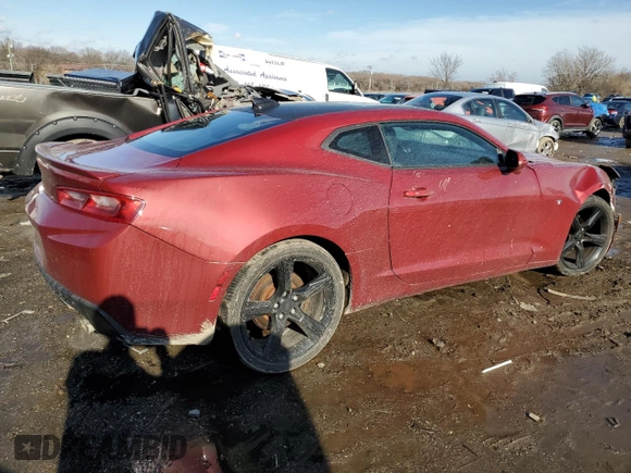 2018 Chevrolet Camaro 1LT with VIN 1G1FB1RS5J0173957, listed as a Copart auction lot 45187885 with 142,452 mi miles and Salvage Title. Bid and sale history available at carsss.com. Image 3.