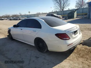 2017 Mercedes-Benz E-Class AMG E 43 with VIN WDDZF6EB7HA174680, listed as a Copart auction lot 85718144 with 94,799 mi miles and Salvage Title. Bid and sale history available at carsss.com. Image 2.
