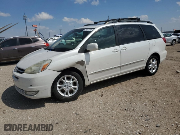 2005 Toyota Sienna XLE with VIN 5TDBA22C95S037691, listed as a Copart auction lot 54013205 with 155,209 mi miles and Salvage title. Bid and sale history available at DreamBid. Image 1.