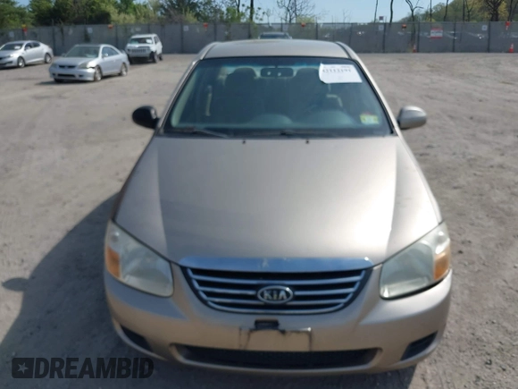 2009 Kia Spectra EX with VIN KNAFE222295604149, listed as a IAAI auction lot 42112191 with 110,708 mi miles and . Bid and sale history available at DreamBid. Image 12.