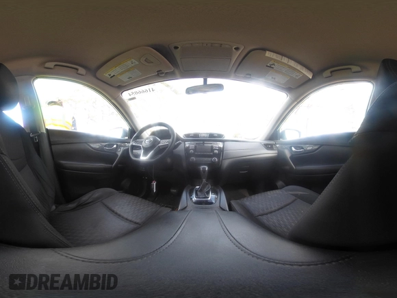 2017 Nissan Rogue SV with VIN KNMAT2MT1HP567364, listed as a IAAI auction lot 41666054 with 201,231 mi miles. Bid and sale history available at carsss.com. Image 18.