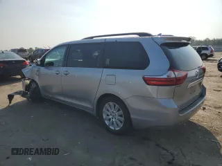 2016 Toyota Sienna XLE z VIN 5TDYK3DC2GS756021, wystawiony jako Copart lot #60636705 z przebiegiem 124 142 mil mil oraz Szkoda całkowita • Salvage title. Historia ofert i sprzedaży dostępna na DreamBid. Obrazek 2.