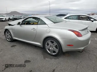2003 Lexus SC 430 с VIN JTHFN48Y730040964, выставлен на аукционе Copart как лот 47684345 с пробегом 185 415 миль миль и Списание • Salvage title. История ставок и продаж доступна на DreamBid. Изображение 2.