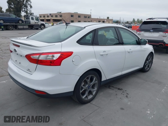 2013 Ford Focus SE with VIN 1FADP3F24DL152798, listed as a IAAI auction lot 42173023 with 133,411 mi miles and . Bid and sale history available at carsss.com. Image 4.