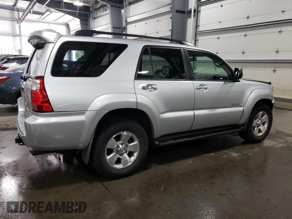 2007 Toyota 4Runner SR5 with VIN JTEBT14R070066200, listed as a Copart auction lot 71822674 with 84,011 mi miles and Salvage Title. Bid and sale history available at DreamBid. Image 3.