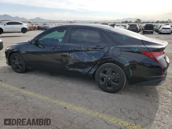 2021 Hyundai Elantra SEL z VIN 5NPLS4AG7MH017638, wystawiony jako Copart lot #53377195 z przebiegiem 106 287 mil mil oraz Szkoda całkowita • Salvage title. Historia ofert i sprzedaży dostępna na DreamBid. Obrazek 2.