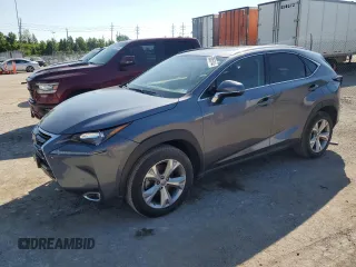 2017 Lexus NX with VIN JTJBARBZ3H2112035, listed as a Copart auction lot 58865044 with 61,710 mi miles and Salvage Title. Bid and sale history available at carsss.com. Image 1.