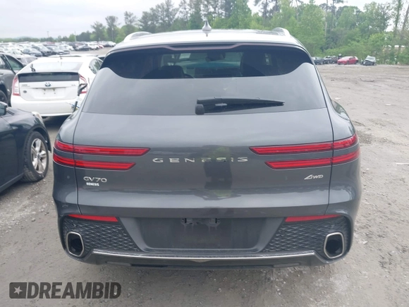 2023 Genesis GV70 2.5T z VIN KMUMADTB7PU103287, wystawiony jako IAAI lot #42112852 z przebiegiem 27 535 mil mil oraz . Historia ofert i sprzedaży dostępna na DreamBid. Obrazek 16.
