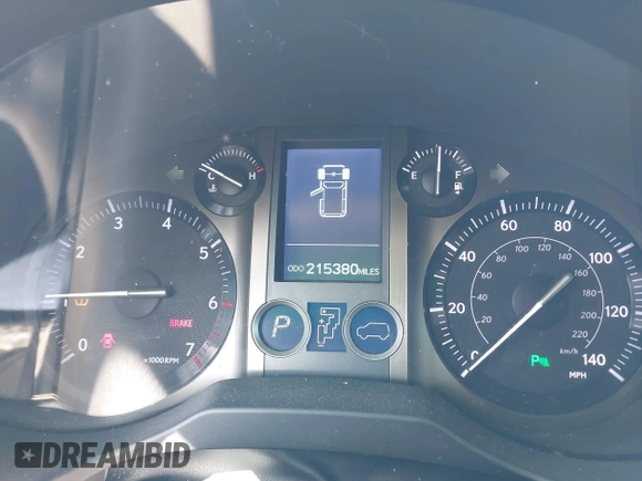 2011 Lexus GX 460 with VIN JTJBM7FX3B5024239, listed as a IAAI auction lot 41958654 with 215,380 mi miles. Bid and sale history available at carsss.com. Image 7.