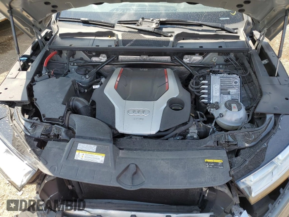 2019 Audi SQ5 Premium Plus with VIN WA1B4AFY3K2002715, listed as a Copart auction lot 64977024 with 73,762 mi miles and Salvage Title. Bid and sale history available at DreamBid. Image 12.