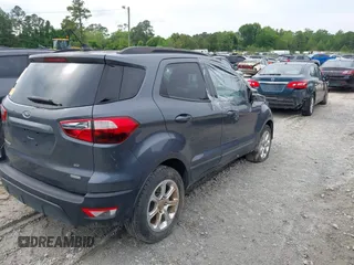 2020 Ford EcoSport SE with VIN MAJ3S2GE8LC337853, listed as a IAAI auction lot 42126070 with Not Provided miles. Bid and sale history available at carsss.com. Image 4.