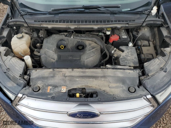 2017 Ford Edge SEL with VIN 2FMPK4J93HBB72705, listed as a Copart auction lot 50812645 with 133,043 mi miles and Salvage Title. Bid and sale history available at carsss.com. Image 12.