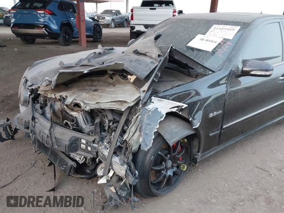 2007 Mercedes-Benz E 63 AMG with VIN WDBUF77X77B127711, listed as a IAAI auction lot 41185489 with 117,590 mi miles and . Bid and sale history available at carsss.com. Image 6.