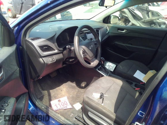 2018 Hyundai Accent SE with VIN 3KPC24A33JE025619, listed as a IAAI auction lot 36820288 with 58,358 mi miles and . Bid and sale history available at carsss.com. Image 5.