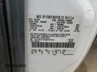 1999 Ford F-350 XL z VIN 1FTSX31F2XEF07231, wystawiony jako Copart lot #71832414 z przebiegiem 286 130 mil mil oraz Szkoda całkowita • Salvage title. Historia ofert i sprzedaży dostępna na DreamBid. Obrazek 12.
