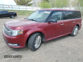 2016 Ford Flex SEL z VIN 2FMGK5C86GBA21771, wystawiony jako Copart lot #55031755 z przebiegiem 167 149 mil mil oraz Tytuł czysty. Historia ofert i sprzedaży dostępna na DreamBid. Obrazek 1.