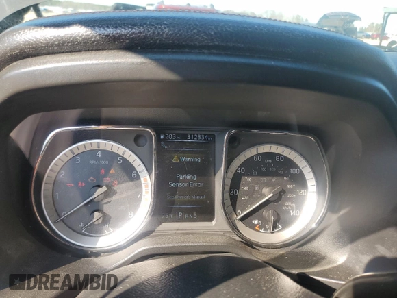 2016 Nissan Titan XD S with VIN 1N6AA1F40GN514555, listed as a Copart auction lot 46584855 with 312,334 mi miles and Salvage Title. Bid and sale history available at carsss.com. Image 9.