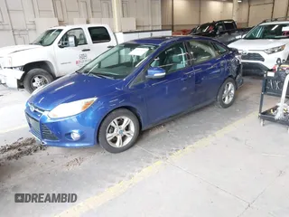 2012 Ford Focus SE with VIN 1FAHP3F27CL258291, listed as a IAAI auction lot 41877449 with 108,264 mi miles. Bid and sale history available at carsss.com. Image 2.