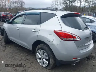 2012 Nissan Murano S with VIN JN8AZ1MW6CW216360, listed as a IAAI auction lot 41975814 with 89,692 mi miles. Bid and sale history available at carsss.com. Image 3.