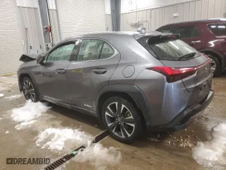 2021 Lexus UX with VIN JTHX9JBH8M2047296, listed as a Copart auction lot 87916535 with 10,297 mi miles and Salvage Title. Bid and sale history available at carsss.com. Image 2.