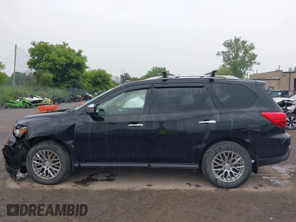 2019 Nissan Pathfinder SL with VIN 5N1DR2MM2KC585886, listed as a IAAI auction lot 42591215 with 157,085 mi miles and . Bid and sale history available at DreamBid. Image 15.