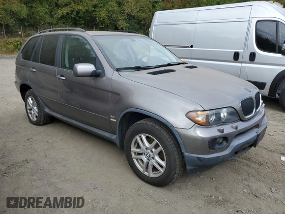 2004 BMW X5 3.0i with VIN 5UXFA13544LU44733, listed as a Copart auction lot 73440874 with 102,868 mi miles and Clean Title. Bid and sale history available at carsss.com. Image 4.