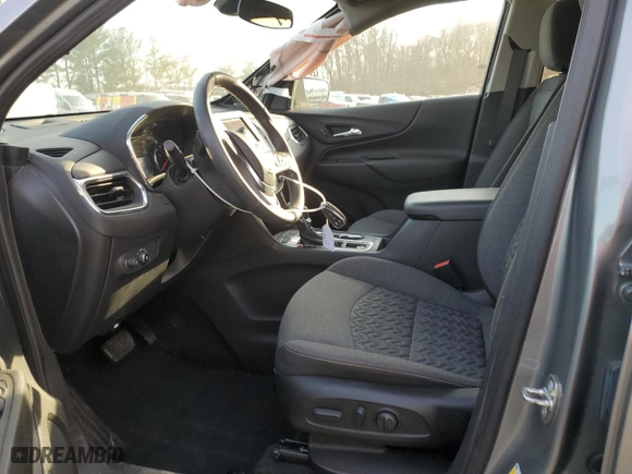 2023 Chevrolet Equinox LT with VIN 3GNAXUEG9PS150258, listed as a Copart auction lot 46547865 with 16,857 mi miles and Salvage Title. Bid and sale history available at carsss.com. Image 7.