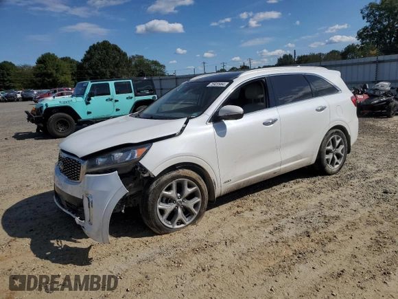 2020 Kia Sorento SX z VIN 5XYPKDA59LG686533, wystawiony jako Copart lot #75920984 z przebiegiem 84 627 mil mil oraz Szkoda całkowita • Salvage title. Historia ofert i sprzedaży dostępna na DreamBid. Obrazek 1.