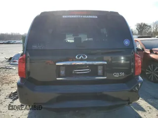 2008 Infiniti QX56 with VIN 5N3AA08C98N913602, listed as a Copart auction lot 83480504 with 188,859 mi miles and Non Repairable. Bid and sale history available at carsss.com. Image 6.