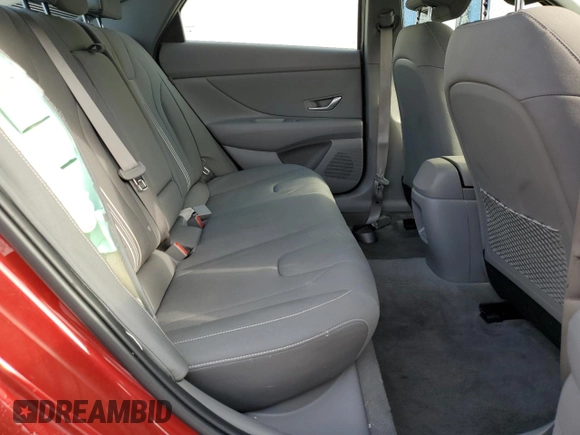 2025 Hyundai Elantra SEL Convenience with VIN KMHLS4DG3SU862593, listed as a Copart auction lot 55407335 with 13,935 mi miles and Clean Title. Bid and sale history available at DreamBid. Image 10.