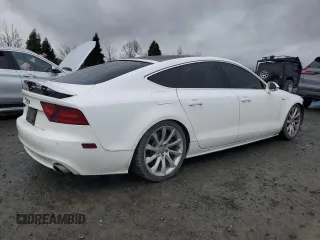 2012 Audi A7 3.0 Prestige with VIN WAUSGAFC4CN001281, listed as a Copart auction lot 45089195 with 115,568 mi miles and Salvage Title. Bid and sale history available at carsss.com. Image 3.