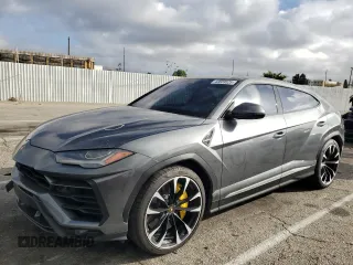 2019 Lamborghini Urus z VIN ZPBUA1ZL3KLA05964, wystawiony jako Copart lot #43809525 z przebiegiem 28 338 mil mil oraz Szkody całkowita. Historia ofert i sprzedaży dostępna na DreamBid. Obrazek 1.