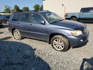 2006 Toyota Highlander Hybrid with VIN JTEEW21A660020765, listed as a Copart auction lot 73088804 with 140,272 mi miles and Salvage Title. Bid and sale history available at carsss.com. Image 4.