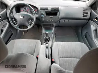2004 Honda Civic LX with VIN 2HGES15524H625190, listed as a Copart auction lot 50346525 with 160,807 mi miles and Salvage Title. Bid and sale history available at DreamBid. Image 8.