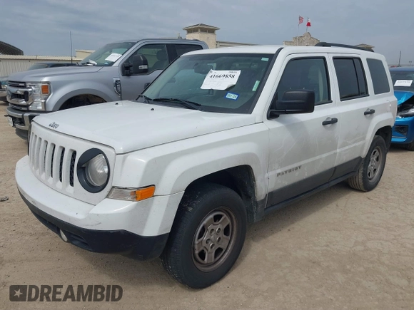 2017 Jeep Patriot Sport with VIN 1C4NJPBBXHD208692, listed as a IAAI auction lot 41669858 with 138,101 mi miles and . Bid and sale history available at DreamBid. Image 17.