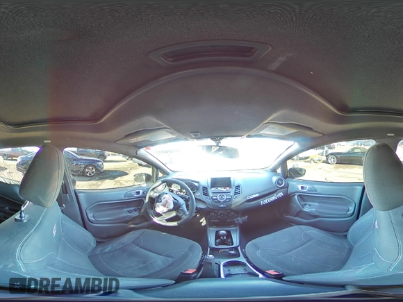 2019 Ford Fiesta ST with VIN 3FADP4GX8KM153352, listed as a Copart auction lot 88704555 with 101,052 mi miles and Salvage Title. Bid and sale history available at carsss.com. Image 16.