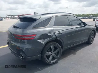 2023 Genesis GV70 2.5T with VIN KMUMADTBXPU094777, listed as a IAAI auction lot 42447363 with 31,683 mi miles and . Bid and sale history available at DreamBid. Image 4.