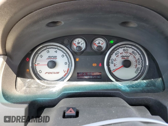 2010 Ford Focus SE with VIN 1FAHP3FN5AW259266, listed as a Copart auction lot 54657775 with 96,916 mi miles and Salvage Title. Bid and sale history available at DreamBid. Image 9.