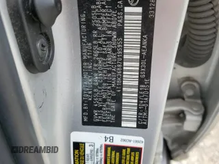 2007 Toyota Avalon XL with VIN 4T1BK36B87U195955, listed as a Copart auction lot 49672875 with 196,217 mi miles and Clean Title. Bid and sale history available at DreamBid. Image 12.