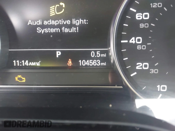 2016 Audi A8 L 4.0T Sport with VIN WAU43AFD3GN020763, listed as a IAAI auction lot 41951858 with 104,563 mi miles. Bid and sale history available at carsss.com. Image 16.