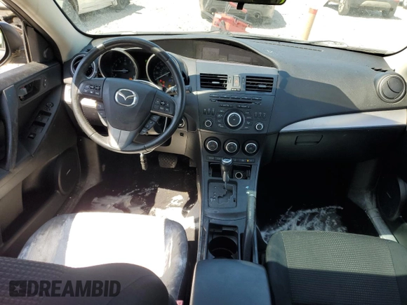 2013 Mazda 3 i Touring with VIN JM1BL1VP2D1805638, listed as a Copart auction lot 52599495 with 142,557 mi miles and Salvage Title. Bid and sale history available at DreamBid. Image 8.