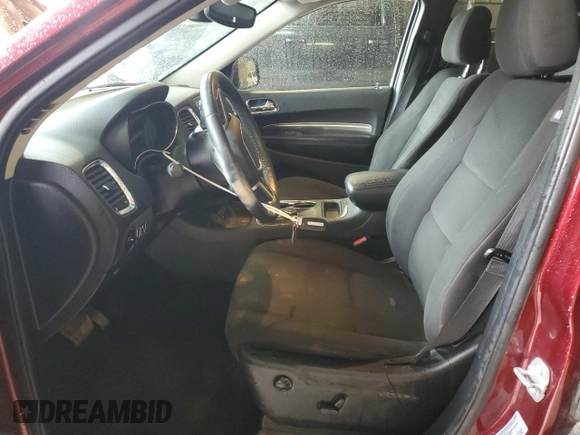 2017 Dodge Durango SXT with VIN 1C4RDJAG2HC606424, listed as a Copart auction lot 45712375 with 117,942 mi miles and Salvage Title. Bid and sale history available at DreamBid. Image 7.