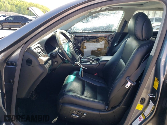 2015 Lexus LS 460 L with VIN JTHDL5EF7F5007136, listed as a Copart auction lot 51334974 with 194,186 mi miles and Salvage title. Bid and sale history available at DreamBid. Image 7.